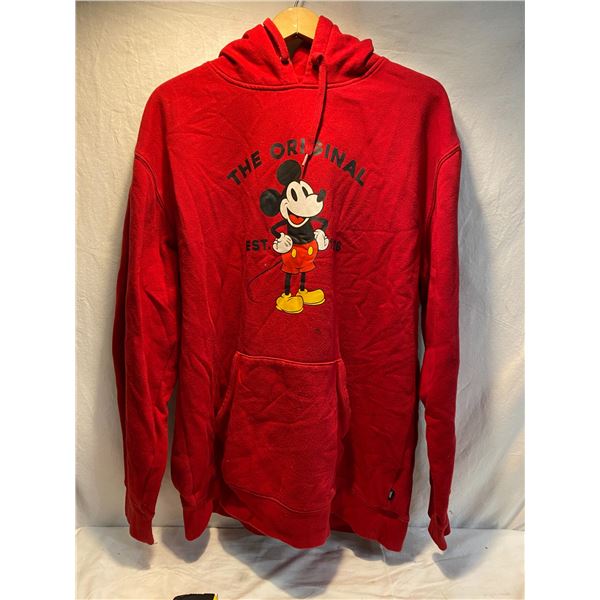 Hoodie red Disney vans xxl