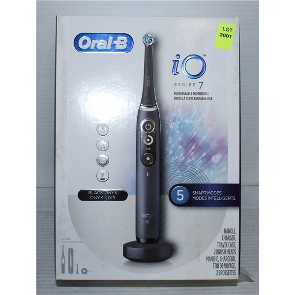 NEW ORAL-B iO SERIES 7 RECHARGABLE TOOTHBRUSH: 5