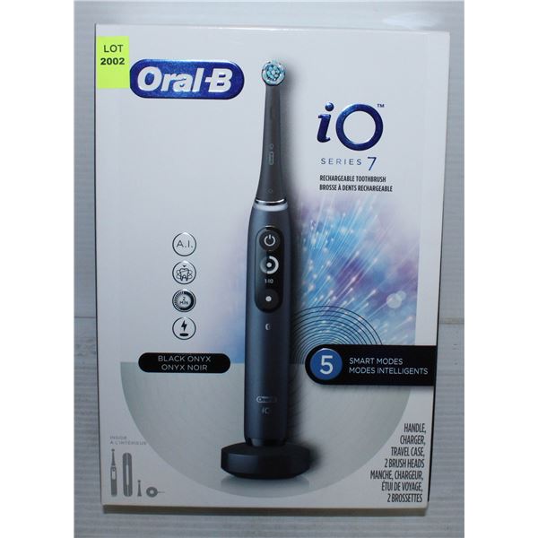 NEW ORAL-B iO SERIES 7 RECHARGABLE TOOTHBRUSH: 5