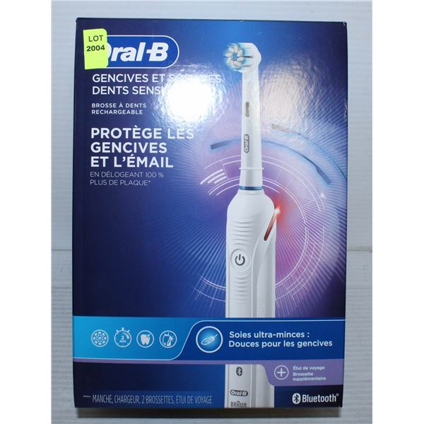 NEW ORAL-B GUM AND SENSITIVE CARE RECHARGEABLE