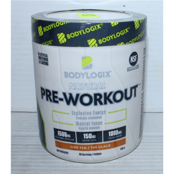 BODYLOGIX NATURAL PRE-WORKOUT EXPLOSIVE ENERGY