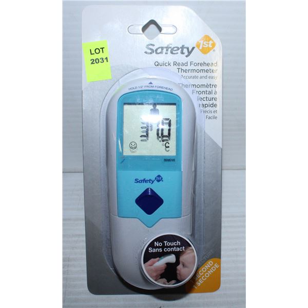 SAFETY 1ST QUICK READ TOUCHLESS THERMOMETER.