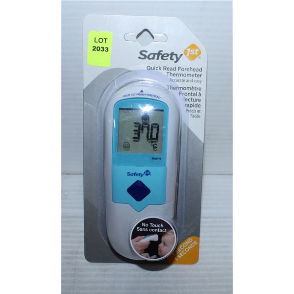 SAFETY 1ST QUICK READ TOUCHLESS THERMOMETER.