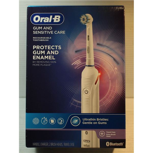 NEW ORAL-B GUM AND SENSITIVE CARE RECHARGEABLE