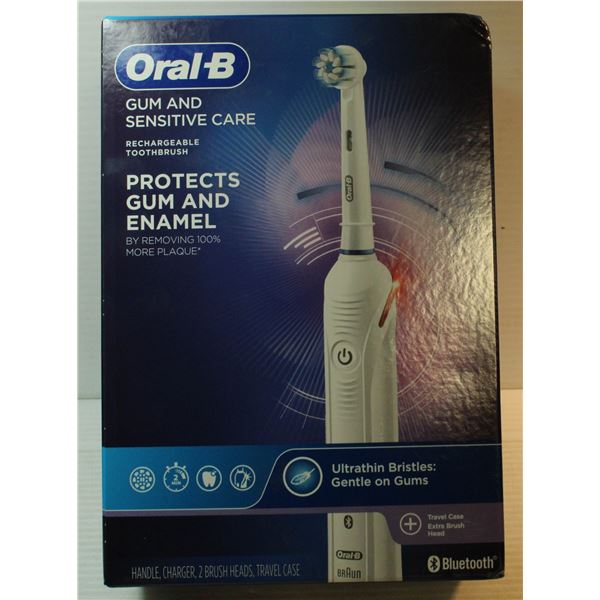 NEW ORAL-B GUM AND SENSITIVE CARE RECHARGEABLE