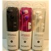 LOT OF 3 SONY COMFORT FIT STEREO HEADPHONES: