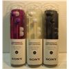 Image 1 : LOT OF 3 SONY COMFORT FIT STEREO HEADPHONES: