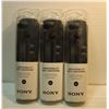 Image 1 : LOT OF 3 SONY COMFORT FIT STEREO HEADPHONES:
