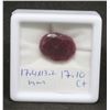 Image 1 : #61-RED BERYLE GENSTONE 17.10ct