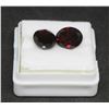 #100-DARK RED GARNET GEMSTONES OVAL 6.0ct