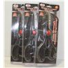 Image 1 : LOT OF 3 BRAND NEW 9" MAGIC KITCHEN SHEARS