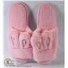 Image 1 : NEW BERGMAN KELLY WOMENS SLIPPERS PINK SIZE 5-6