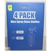 Image 1 : 4 PACK BLUE SPRAY BOTTLES