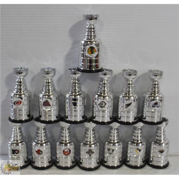 14 MINI STANLEY CUPS