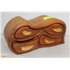 Image 1 : HANDMADE WOODEN TRINKET BOX
