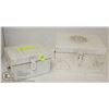 WHITE METAL STORAGE BOX SET