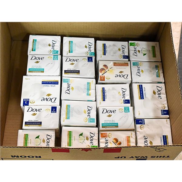 FLAT LOT OF DOVE SOAP