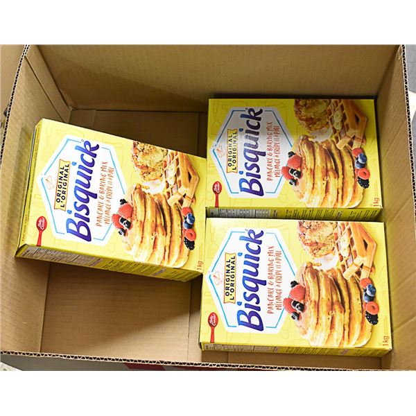 FLAT OF BISQUICK PANCAKE & BAKING MIX