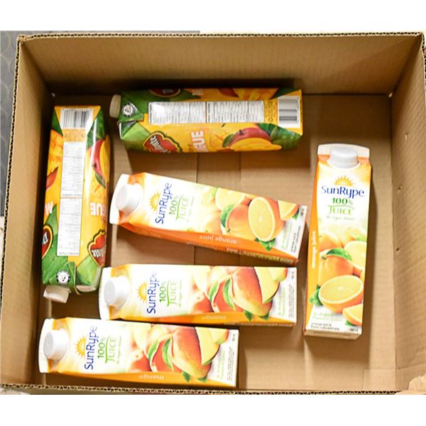 FLAT OF ASSORTED JUICE
