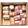 Image 1 : FLAT OF CANNED FOOD