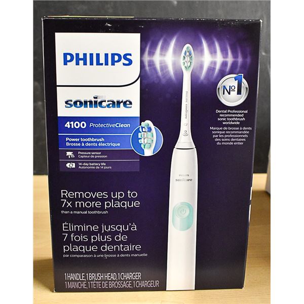 NEW PHILIPS SONICARE 4100 PROTECTIVE CLEAN REMOVES