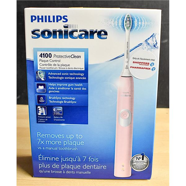 NEW PHILIPS SONICARE 4100 PROTECTIVE CLEAN REMOVES