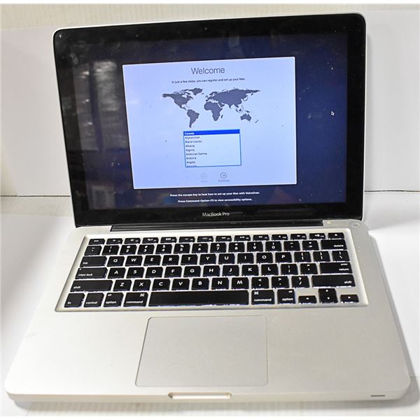 APPLE MACBOOK PRO 2.5GHZ DUAL-CORE INTEL CORE I5