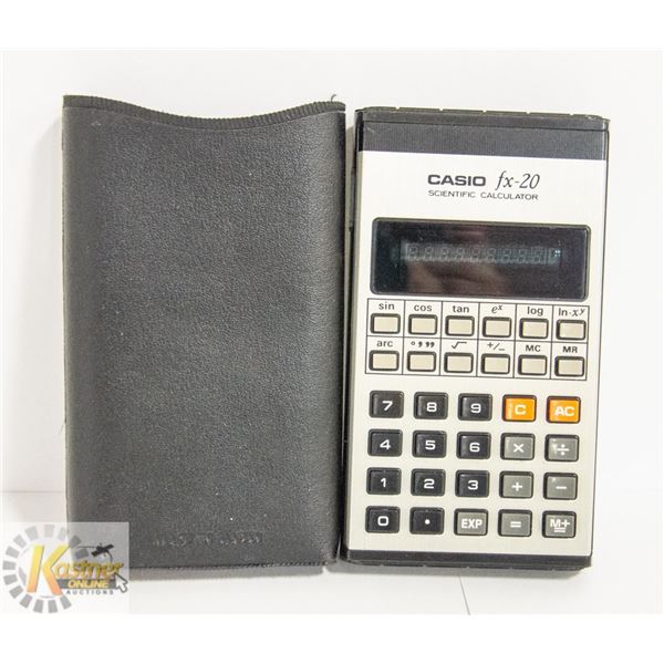 ORIGINAL CASIO FX-20 SCIENTIFIC CALCULATOR