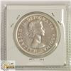 Image 2 : 1958 CANADIAN  SILVER DOLLAR COIN.