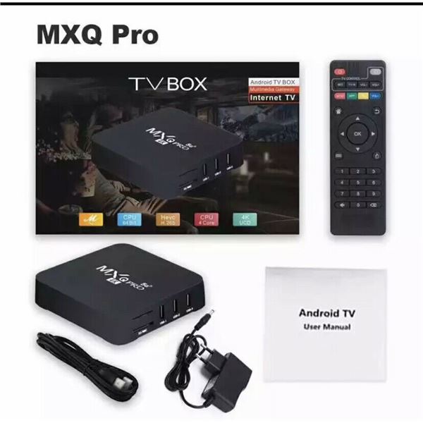 NEW MXQ PRO 4K 5G ANDROID INTERNET TV BOX