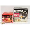 Image 1 : FLAT W/ TEAKWOOD CHEESE SERVER & WAFFLE MAKER