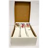 Image 1 : THREE ROW BOX FULL OF 90/91 AND 91/92 HOCKEY