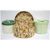 Image 1 : SET OF 3 HAT BOXES