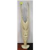 Image 1 : FLOOR STANDING AFRICAN MASK DECOR APPROX 3FT TALL