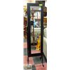 LOCKABLE MIRRORED  JEWELRY CABINET ARMOIRE