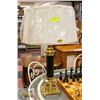 HERITAGE COMPANY BLACK & GOLD TABLE LAMP