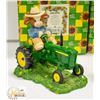 Image 3 : 2 JOHN DEERE BOY/TRACTOR CERAMIC FIGURINES