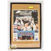 Image 1 : 1984 FRAMED OILERS CUP POSTER BEST TEAM EVER NHL