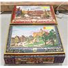 2 SCHMIDT  DECORATIVE TINS (MADE IN WEST GERMANY)