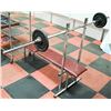 Image 1 : WEIGHT BENCH WITH BAR + WEIGHT