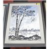 Image 1 : "BLUE BIRCH" BY W.R. SIMONS