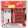 Image 1 : MILWAUKEE 36 PCS IMPACT DRIVER BIT SET