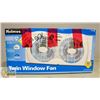 Image 1 : HOLMNES TWIN WINDOWN FAN