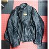 Image 1 : CMM BLACK LEATHER JACKET SIZE XX-LARGE