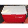 Image 1 : RED COLEMAN POLYLITE 48 COOLER