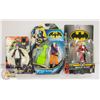 Image 1 : LOT OF BATMAN COLLECTIBLES HARLEY QUINN GLASS SET,