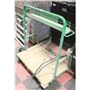 GREEN ROLLING UTILITY CART 40"X35" APPROX