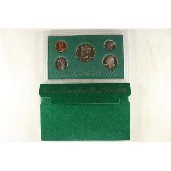 1998 US PROOF SET (WITH BOX)
