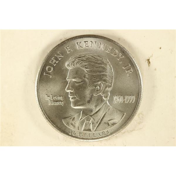 2000 LIBERIA $10 JOHN F. KENNEDY (UNC)