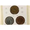 Image 2 : 3 GERMAN  COINS WITH SWASTIKAS, 1937-1 PFENNIG